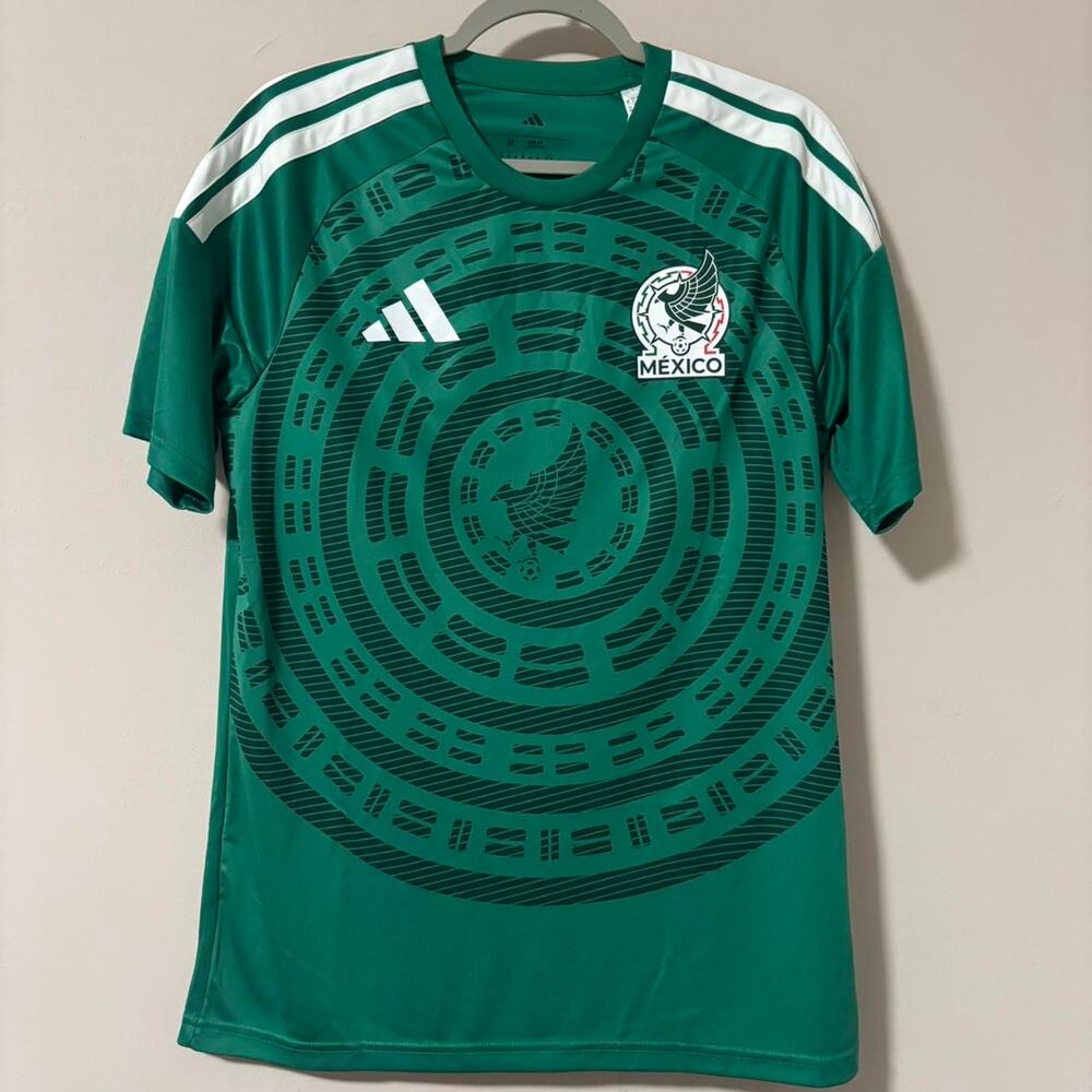 Adidas green mexico jersey size